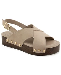 Splendid Women's Quadry Wood Flatform Sandal