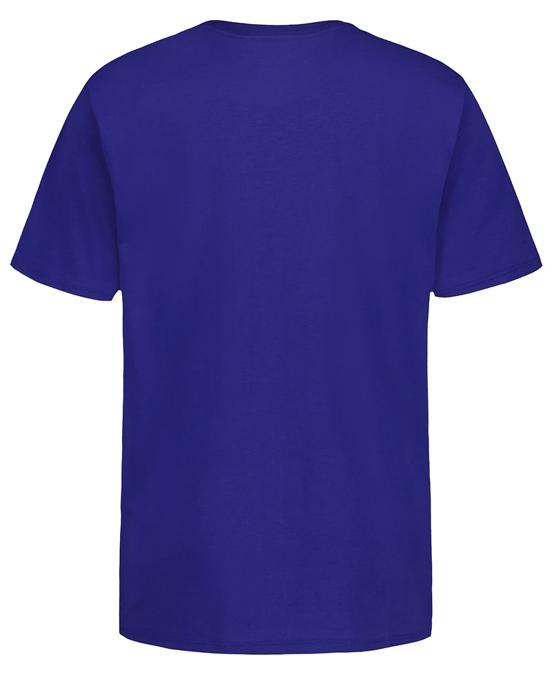 Calvin Klein Boys' 8-20 Vertical Ck Short-Sleeve Crewneck T-Shirt