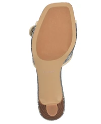 Guess Women's Dista Buckle Kitten Heel Sandals