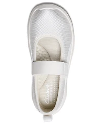 Clarks Women's Cloudsteppers Solevana Jane Round Toe Flats