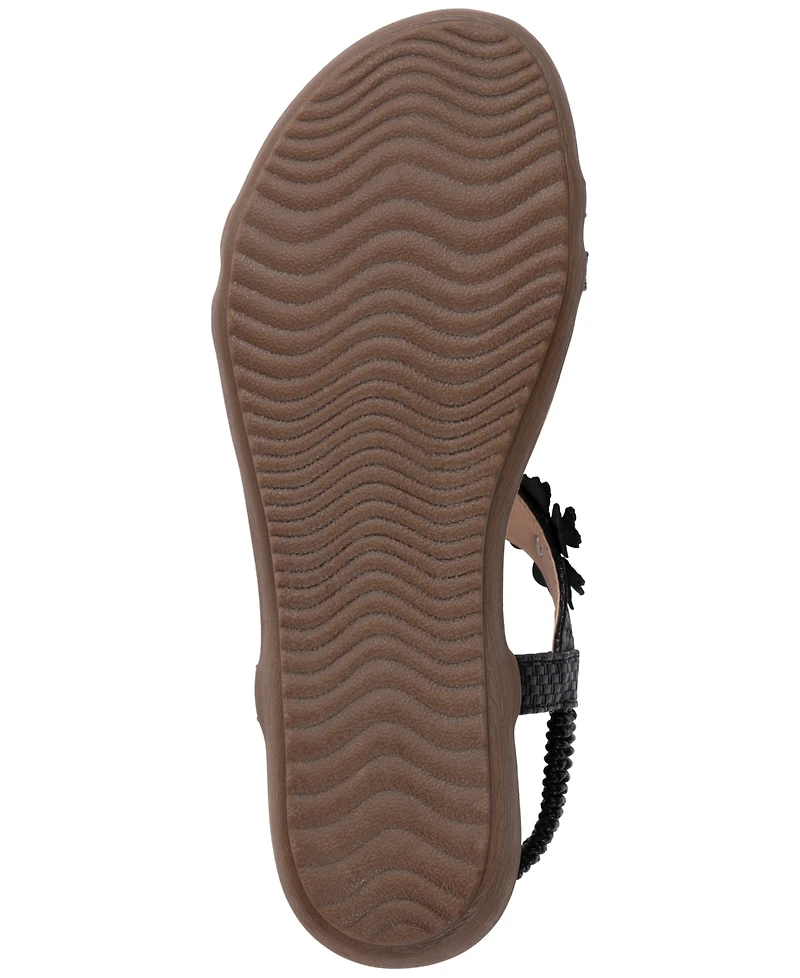 Gc Shoes Women's Lily Floral Flat Sandals