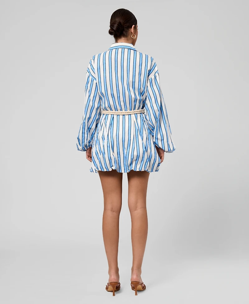 Rachel Roy Women's Collared Neck Shirt Dress