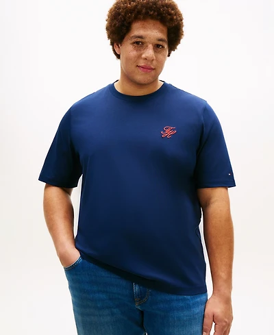 Tommy Hilfiger Men's Big & Tall Monogram Regular-Fit T-Shirt