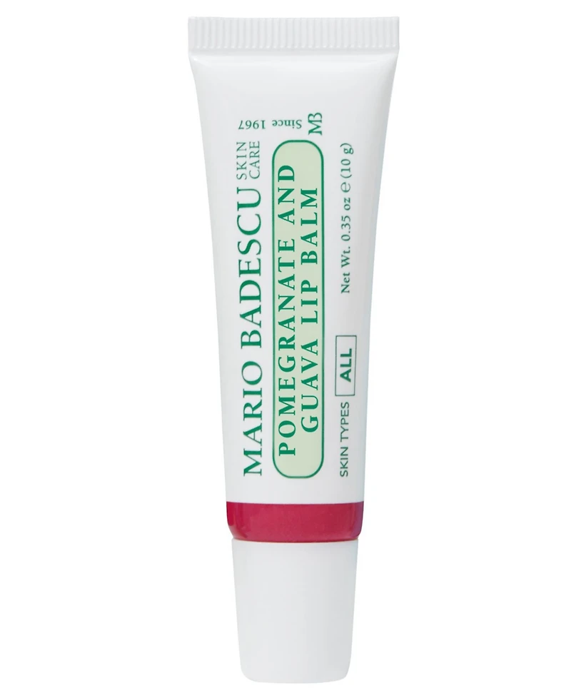 Mario Badescu Pomegranate and Guava Lip Balm, 0.5 oz.