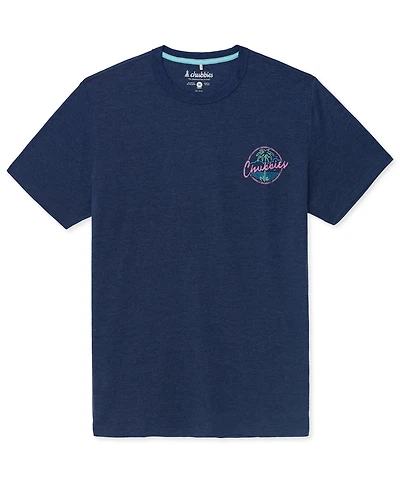 Chubbies Men's The Night Never Sleeps Regular-Fit Graphic T-Shirt