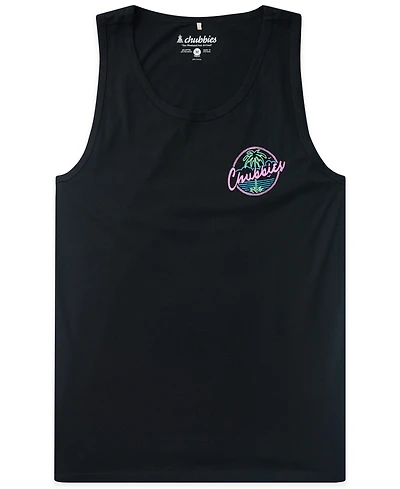 Chubbies Men's The Night Never Sleeps Regular-Fit Graphic Tank Top
