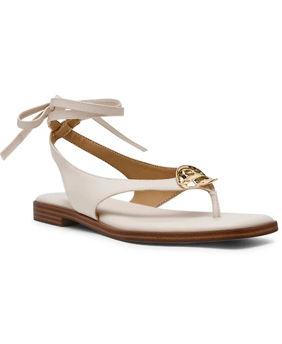 Dv Dolce Vita Women's Markly Lace-Up Embellished Flat Sandals