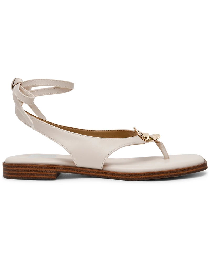 Dv Dolce Vita Women's Markly Lace-Up Embellished Flat Sandals