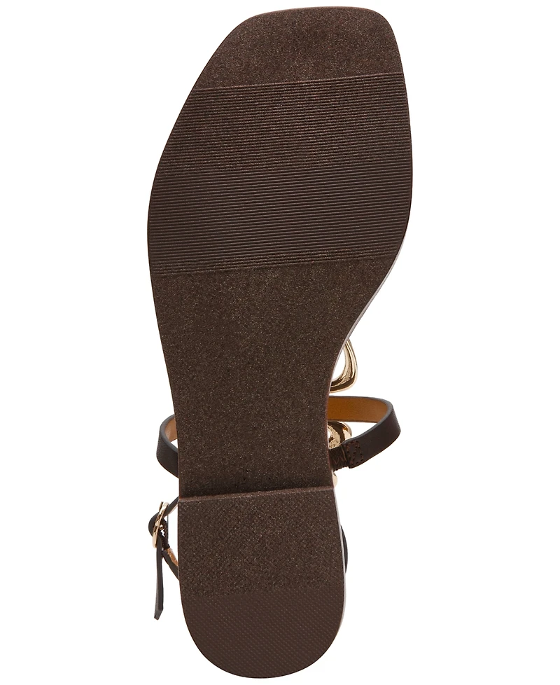 Dv Dolce Vita Women's Macin Embellished Gladiator Flat Sandals