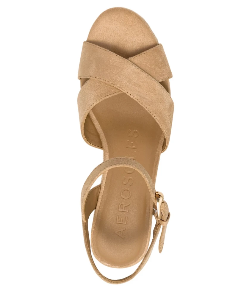 Aerosoles Women's Casarina Open Toe Wedge Sandals