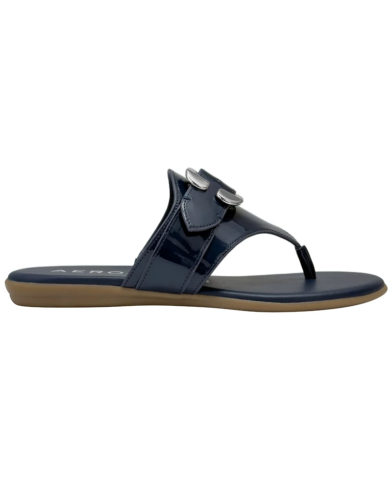 Aerosoles Women's Glitz Open Toe Flat Sandals