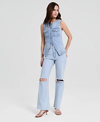 And Now This Women's High-Rise Flare Jeans, Macy's Exclusive