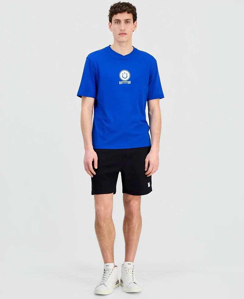 Hugo Boss Men's Cotton Logo Crewneck T-Shirt