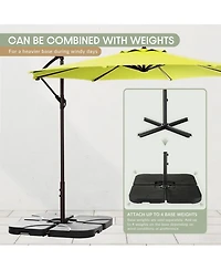 WestinTrends Heavy Duty Patio Umbrella Cross Brace Stand