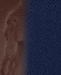 Polo Ralph Lauren Men's Bear Print Leather-Trim Belt