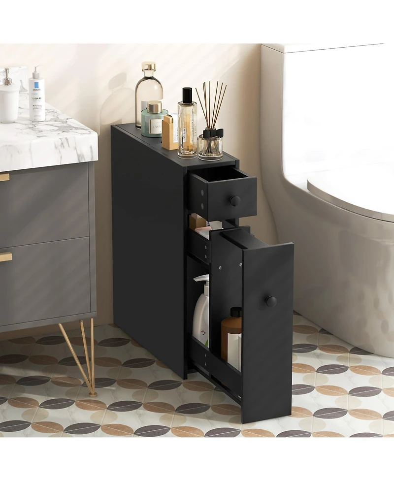 Volenca Bathroom Space-Saver Storage Organizer Cabinet