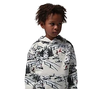 Jordan Boys 4-7 2-Piece Printed Hoodie and Jogger Pants Set