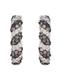 Le Vian Chocolate and Nude Diamond Earrings (0.93 ct. t.w.) in 14k Vanilla Gold