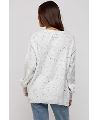 Pinkblush Maternity Speckled Knit Sweater