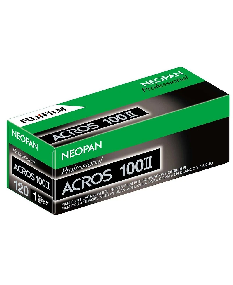 Fujifilm 5 Pack Neopan 100 Acros Ii Black and White Negative Film, 120 Roll Film