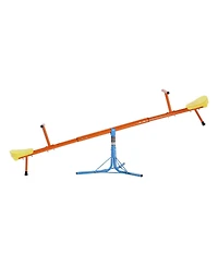 Sugift Kids Seesaw with 3-Prong Base & 360° Rotating Design