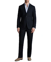 Reiss Men's Tailored-Fit Single Breasted Linen Blazer