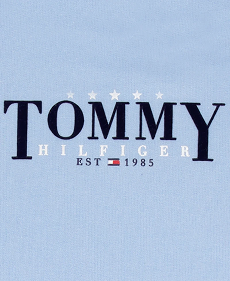 Tommy Hilfiger Baby Boys' Crewneck T-Shirt and French Terry Shorts, 2-Piece Set