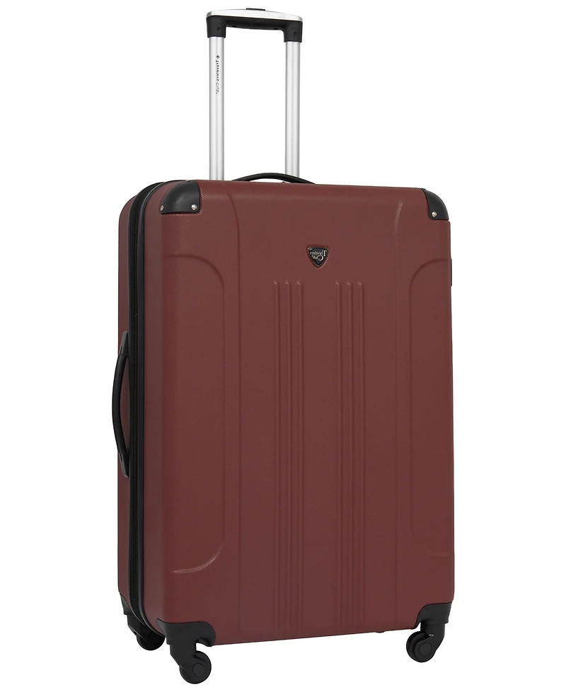 Travelers Club Chicago 5-Piece Hardside Luggage Set