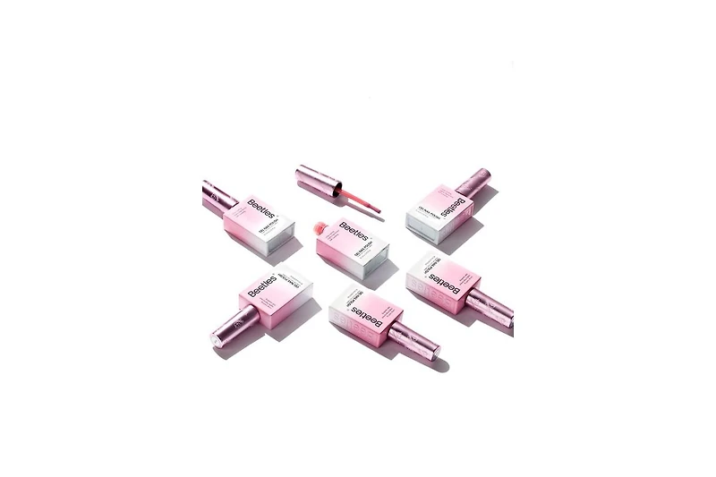 Beetles Nude Pink Gel Nail Polish Set 6 Colors