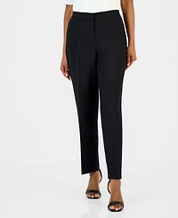 Kasper Women's Elastic Waist Slim-Fit Ankle Pant