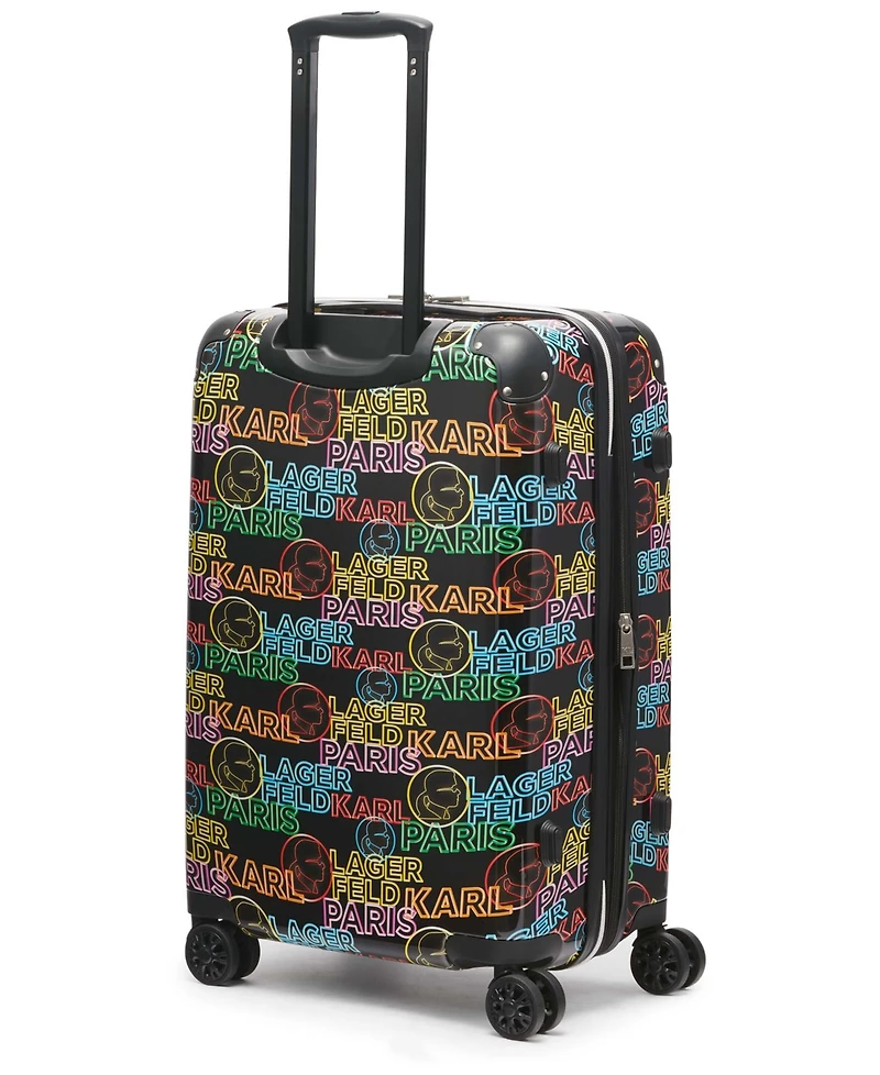 Karl Lagerfeld Paris Neon Medium Upright Suitcase