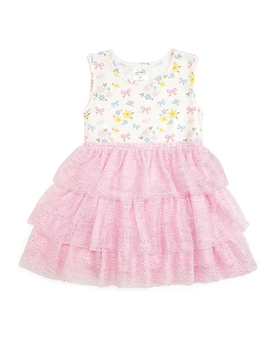 Sweet Wink Little Girls Sweet Floral Tank Tutu Dress