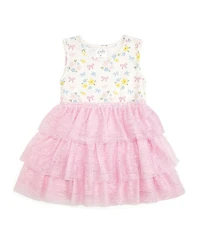 Sweet Wink Little Girls Sweet Floral Tank Tutu Dress