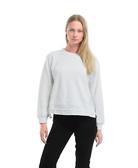 Wilt Clothing Women's Woven Side Panels Sweatshirt