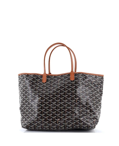 Pre-Owned Goyard Pm Saint Louis Tote Coated Canvas