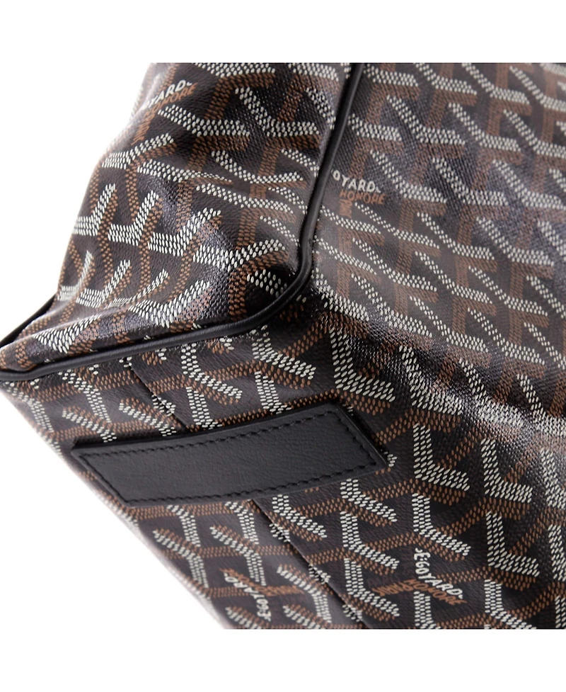 Pre-Owned Goyard Voltaire Iii Tote Coated Canvas