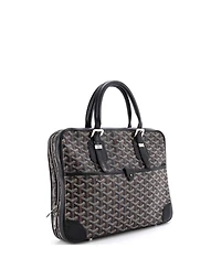 Pre-Owned Goyard Pm Ambassade Briefcase Coated Canvas