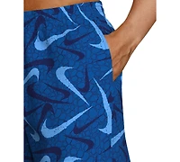 Nike Men's 7" All-Over Logo Print Volley Swim Shorts