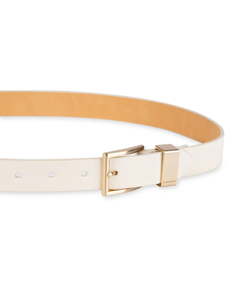 Calvin Klein Women's Metal Loop Casual Jean Belt