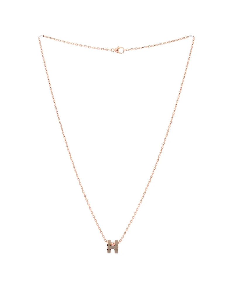Pre-Owned HERMES Pop H Pendant Chain Necklace