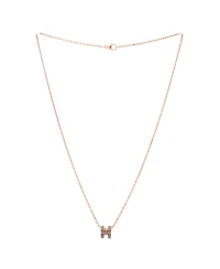 Pre-Owned HERMES Pop H Pendant Chain Necklace