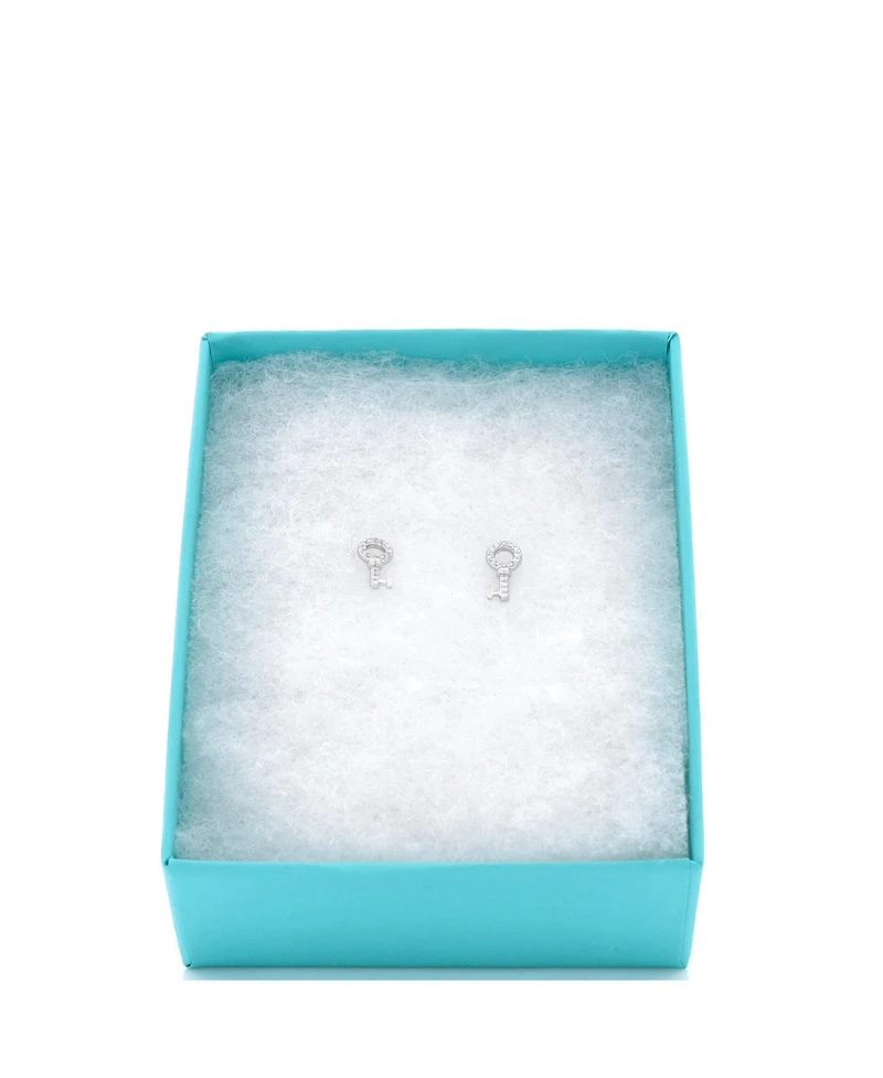 Pre-Owned Tiffany & Co Key Stud Earrings