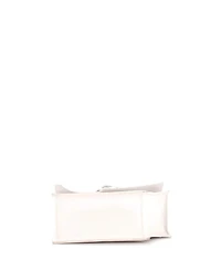 Pre-Owned Off White Jitney 2.8 Meteor Holes Bag Leather with Pvc