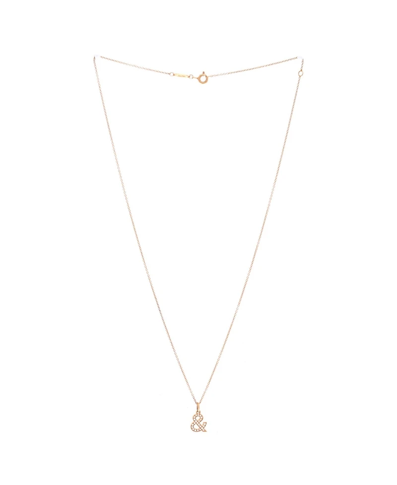 Pre-Owned Tiffany & Co Ampersand Pendant Necklace