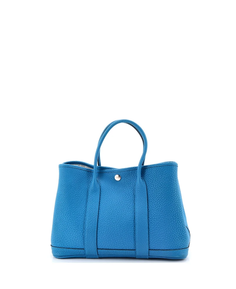 Pre-Owned Hermes 30 Garden Party Tote Leather