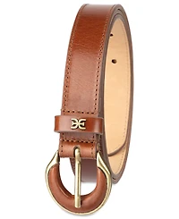Sam Edelman Leather Inset Harness Buckle Belt
