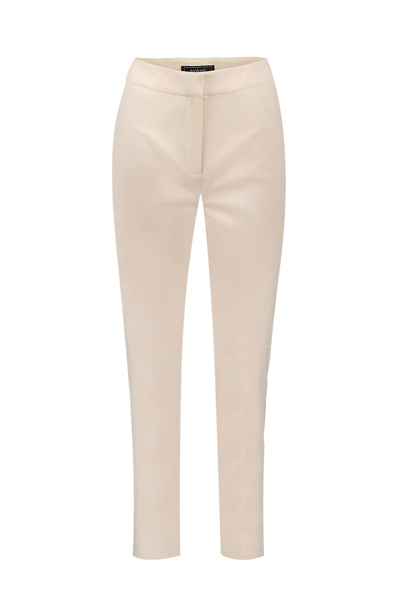 Ivonne Women's Straight Cut Tailored Capri Trousers