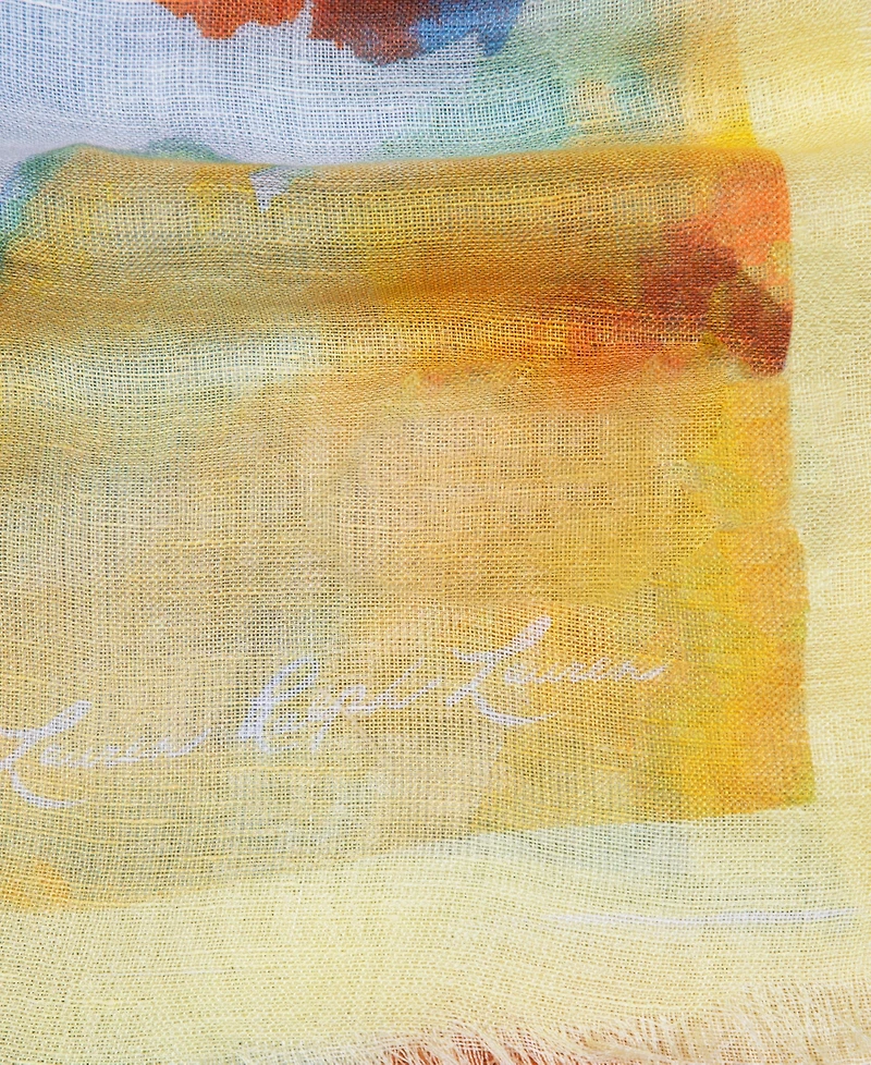 Lauren Ralph Lauren Floral Wrap Scarf