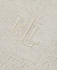 Lauren Ralph Lauren Shine Border Tissue Weight Ruana Wrap