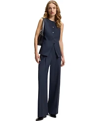 Boss by Hugo Women's Virgin Wool Slim-Fit Vest